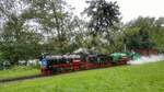 Im Jahr 2011 feierte die Pionier-/Park-Eisenbahn Leipzig am Auensee das 60-jährige Jubiläum.