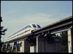 Am 4.8.1994 gab es wieder Fahrten mit dem Transrapid 07 auf der Teststrecke bei Lathen.