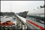 Zehn Jahre vor seinem Ende herrschte in Lathen an der Transrapid Strecke steigendes Interesse an den zivilen Mitfahrten.