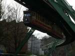 Kaiserwagen der Wuppertaler Schwebebahn.