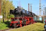 41 018 der Dampflokgesellschaft München am LOKtoberfest am 01.10.2023 im Bahnpark Augsburg