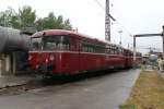 Schienen Bus im Augsburger Bahnpark am 16.08.2015 in München 