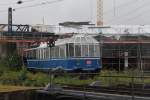 Der Gläserne Zug der Nummer 491001-4 im Bahnpark Augsburg am 16.08.2015