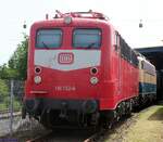 110 152-6, eine der ersten Exemplare der ehemaligen Deutschen Bundesbahn.