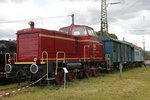 V65 011 im DB Museum Koblenz Lützel, am 18.06.2016.