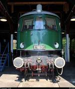 Anlässlich der Eröffnung der neuen Zugbildungsanlage (ZBA) in Halle (Saale) nahe der Berliner Brücke öffnete auch das DB Museum Halle (Saale) bei freiem Eintritt seine Pforten.