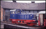 Eine Deutz Kleinlok als Werklok des DDM Neuenmarkt Wirsberg am 16.10.1993!