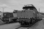 E94 008 & RBH  011  Seite an Seite im Eisenbahnmuseum Bochum-Dahlhausen.