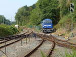 Railflex Lok 2 (92 80 1273 003-4 D-RF) am 14.08.2020 im Eisenbahnmuseum Bochum-Dahlhausen.