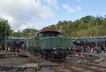 E94 080 zu den Museumstagen auf der Drehscheibe des Eisenbahnmuseums Bochum-Dahlhausen (17.09.2022)