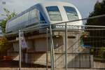 Transrapid 07  MAGLEVGUIDEWAYBÖGL  Max Bögl im Eisenbahnmuseum Bochum Dahlhausen, am 11.09.2024.