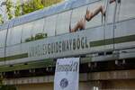 Transrapid 07  MAGLEYGUIDEWAYBOGL Max Bögl Signal im Eisenbahnmuseum Bochum Dahlhausen, am 11.09.2024.