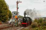 38 2267 (P8) im Eisenbahnmuseum Bochum Dahlhausen, Oktober 2024.