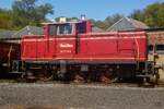 260 770-3 Railflex im Eisenbahnmuseum Bochum Dahlhausen, April 2024.