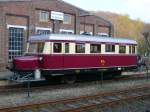 Wismarer Schienenbus, Baujahr 1936, betriebsfhig, wird hufig an Sonn- und Feiertagen zwischen Museum und Bahnhof Bochum-Dahlhausen im Pendelverkehr eingesetzt.