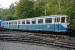 Der Akkutriebwagen 815 672-1 Mitte September 2018 im Eisenbahnmuseum Bochum-Dahlhausen.