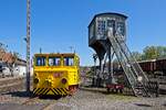 ASF 61  Emma  steht vor dem Stellwerk Dmf des Eisenbahnmuseums Bochum-Dahlhausen (15.04.2022)