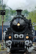 Im Bild der Gaststar der Museumstage des Bochumer Eisenbahnmuseums - die 1918 bei J.A.