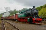 Hibernia 41-E Zechendampflok im Eisenbahnmuseum Bochum Dahlhausen, April 2024.