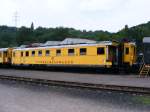 Ein Tunnelmesswagen der DB-Baureihe 712 im Eisenbahnmuseum Bochum-Dalhausen am 25.