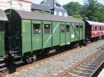 Wunderschner MCI der Ruhrbahn des Eisenbahnmuseums Bochum-Dahlhausen am 23.08.209 auf der Jubilumsfeier 10 Jahre Regiobahn in Mettmann.