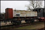 Eisenbahnmuseum Gramzow am 7.12.2024: Ein aus meiner Sicht einzigartig erhaltener Tankwagen, ist dieser ehemals für den Spiritus Transport gebauter Länderbahn Wagen.