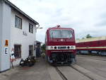 DB 243 117-9 am 02.06.2018 beim Eisenbahnfest im Eisenbahnmuseum Weimar.