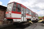 EVAG 405 am 28.05.2022 beim Eisenbahnfest des Thüringer Eisenbahnvereins im ehem.