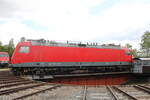 FWK 156 002-8 am 28.05.2022 beim Eisenbahnfest des Thüringer Eisenbahnvereins im ehem.