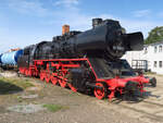 50 3626-4 (Krauss-Maffei 16260, Bj. 1942) des Thüringer Eisenbahnverein e.V. am 06.09.2024 in Weimar.