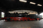 Die Dampflokomotive 38 205 konnte Ende September 2020 im Sächsischen Eisenbahnmuseum Chemnitz-Hilbersdorf bewundert werden.