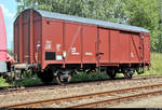 Blick auf einen Wasserwagen (40 80 9450 352-6 D-LDK) der Leipziger Dampf KulTour (LDK), der anlässlich des 28.