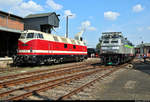 228 782-9 (118 782-2 | DR V 180 382) des Sächsischen Eisenbahnmuseum Chemnitz-Hilbersdorf e.V.