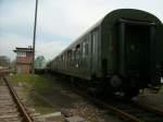 Die Waggons des SEM-Museumszug standen schon fr die Mondscheinfahrt bereit