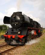 50 3708-0 bei der groen Fahrzeugparade am 22.08.09 im SEM-Chemnitz-Hilbersdorf.