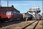 120 269/03 2155 und 41 1225 in Chemnitz-Hilbersdorf.