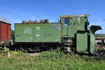 Der Schneepflug 9730185-3 war Mitte September 2019 im Eisenbahnmuseum Heilbronn zu sehen.