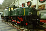 Die Elektrolokomotive Ce 6/8 Krokodil  14282  im Auto- und Technikmuseum Sinsheim.