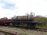 Ein nostalgischer Kesselwagen am 28.09.2019 beim Herbstfest im TBw Staßfurt.