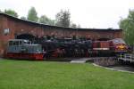 Lokpaarade am 11.05.2013 im Eisenbahnmuseum Schwarzenberg.