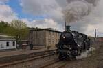 S 3/6 3673 (18 478) bei Führerstandsmitfahrten während der Museumstage im Eisenbahnmuseum Bochum-Dahlhausen (21.04.2024)