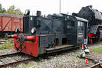 100 892 - ex Köf 5193 - am 10.10.2005 im BEM Nördlingen.