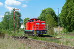 346 738 macht für Gäste Führerstandsmitfahrten zum BW-Fest in Luckau 07.05.2022  