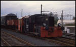 Deutz Köf Nr. 5161 des Hessencourier am 26.4.1992 in Kassel.