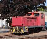 Lok 52 der ehemaligen Merzig Büschfelder Eisenbahn wartet noch auf ihre Aufarbeitung. 
Ihre Schwesterlok Lok 51 erstrahlt seit 2015 im neuen Glanz. Lok 52 wurde von Jung mit der Fabriknummer 12996 gebaut. 06.08.015 Bahnhof Losheim am See.