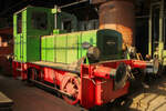 VL 2 der Museumseisenbahn Hanau am 02.03.2025 im ehemaligen Bw Hanau 