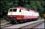 Zur Ausstellung am Piesberg, die durch die Osnabrücker Dampflokfreunde organisiert und durchgeführt wurde,  war am 7.9.2003 aus Minden die DB 752001 angereist!