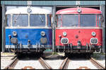 5081.019 und 798.706 der Passauer Eisenbahnfreunde in Posse am 29.