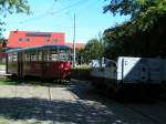 Museumsbahnen Schnberger Strand
Historischer Straenbahnbetrieb (Pers-Gterwagen)