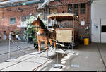 Am Beginn der Ausstellung des Straßenbahnmuseums Stuttgart steht dieser alte Pferdebahnwagen.
[29.7.2020 | 13:37 Uhr]